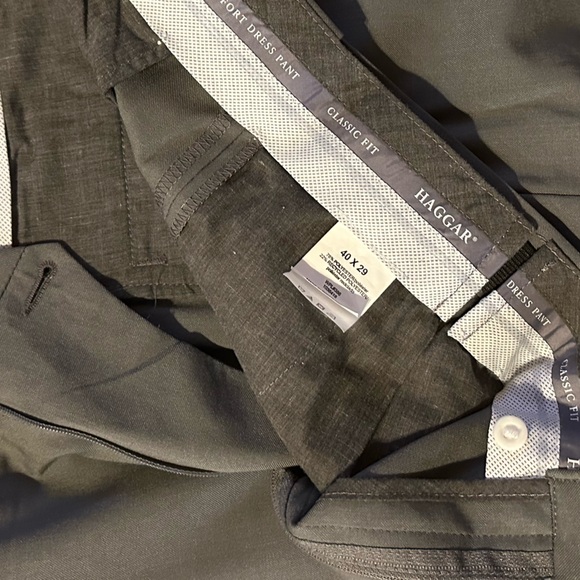 Men’s dark grey dress pants - size 40 x 29 - Picture 5 of 5